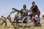 South Sudanese returnee Mary Nyekuola lives with a disability and move...