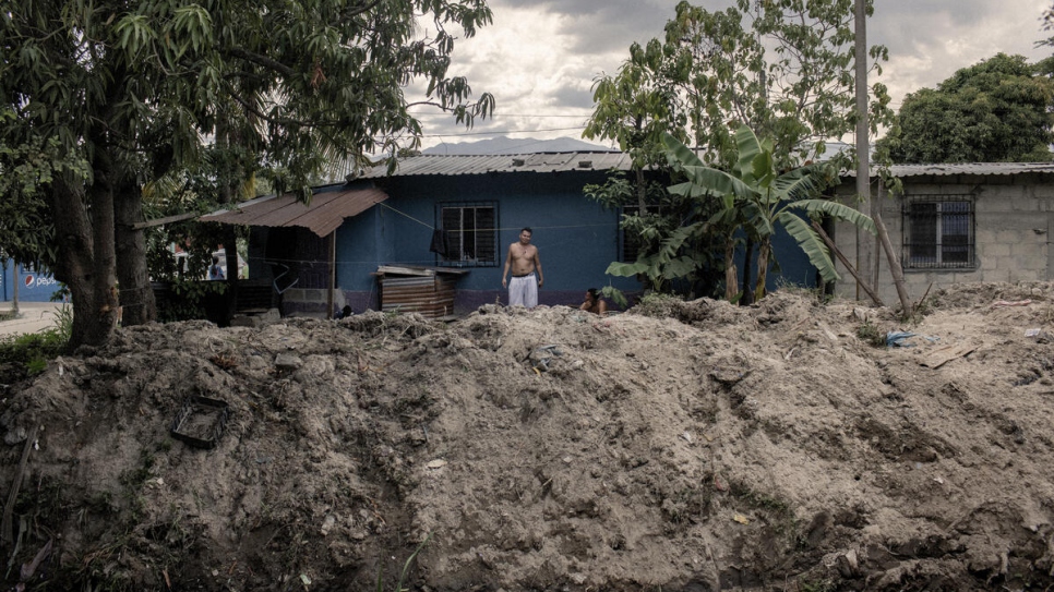 The San Pedro Sula neighbourhood of Choloma was among the hardest-hit by Hurricanes Eta and Iota, which struck in Novmber, 2021.