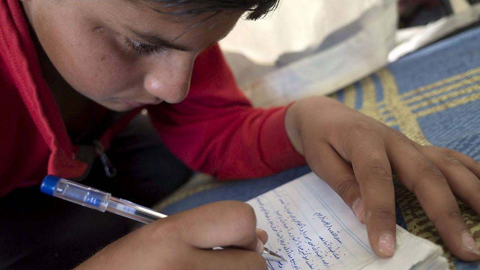 Before the family fled Syria, Mohammed and his wife would often have to skip meals so that their children could eat. Despite risk of starvation, Mohammed admits that he only fled because of his children. Alan dreams of being a doctor or engineer. Mohammed explained, "I didn't want to damage their learning, their education, so I didn't have any other choice. But if it wasn't for my children I would have accepted the hunger and everything else and stayed in Syria."