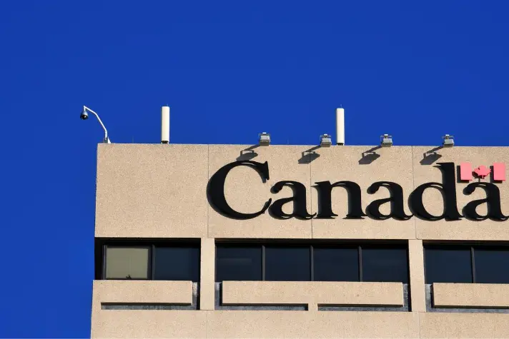 canada sign