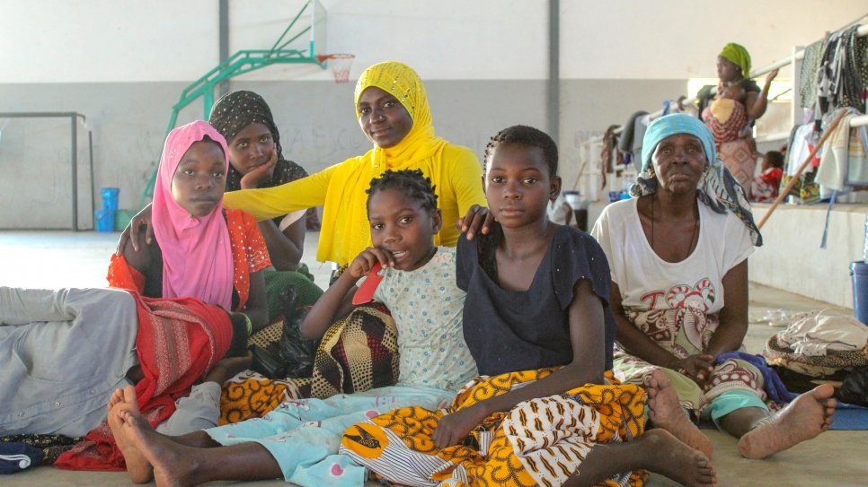 En tant que déplacée interne à Cabo Delgado, aider les autres lui procure du réconfort