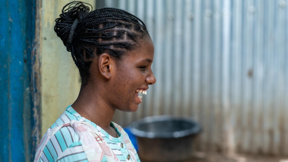 Magartu has a visual impairment. Despite her disability, she scored top marks in the Kenya Certificate of Primary Education national examinations in 2021.