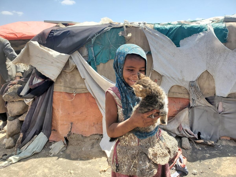 Yemen. Displaced people inside hosting sites