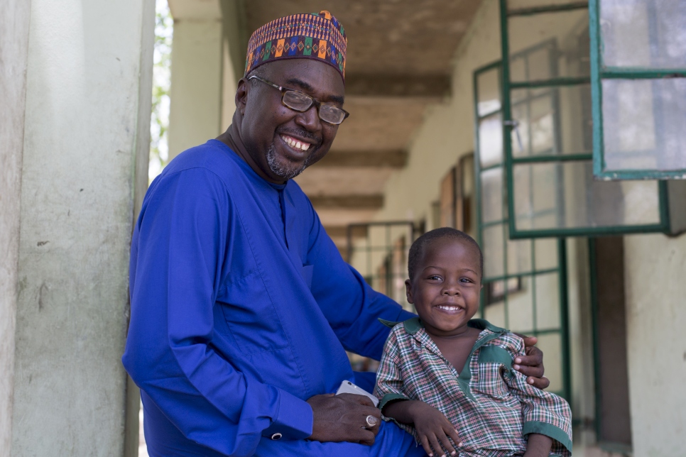 The caption: Zannah Mustapha, a champion for the rights of displaced children growing up amid violence in north-eastern Nigeria to get a quality education, has been named the 2017 winner of UNHCR's Nansen Refugee Award. 