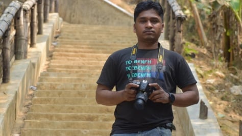 Bangladesh.Film school started by Rohingya refugees delivers COVID information to camps