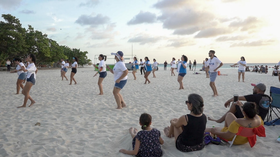 Aruba. Refugees, locals came together to promote inclusion during World Refugee Day