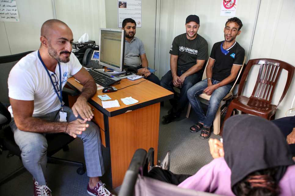 Registration goes far beyond a mere head count: it is the recording, verifying, and updating of information on Syrian refugees so they can be protected and supported by UNHCR. Registration is crucial for identifying individuals who are vulnerable (eg. unaccompanied children, female headed households), at risk, or have special needs.