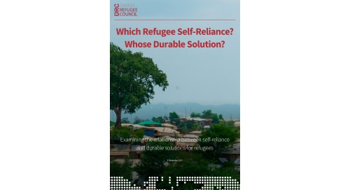 Which Refugee Self-Reliance Whose Durable Solution cover