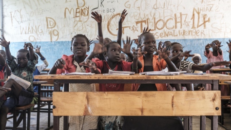 Ethiopia. Refugee teacher believes that education is the key to a brighter future in his homeland of South Sudan