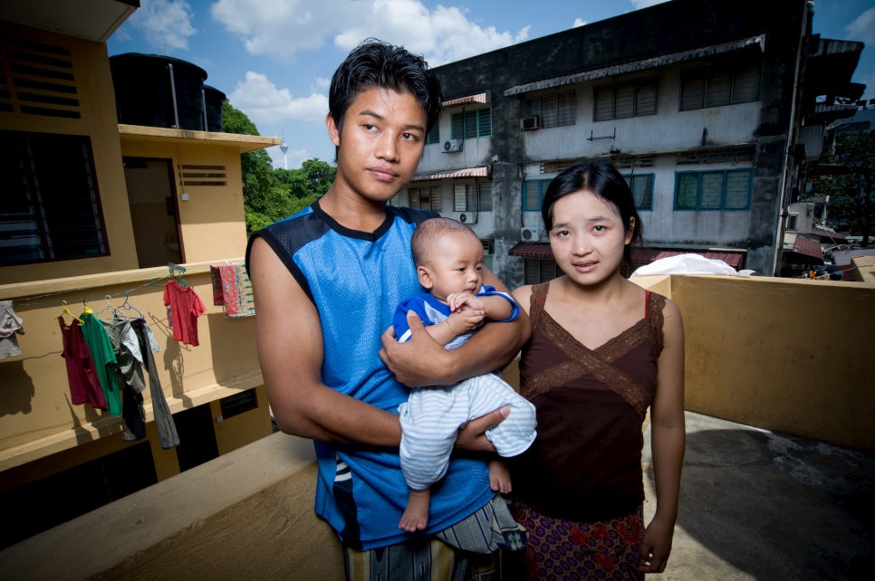 There are no refugee camps in Malaysia. Instead, refugees live in towns and cities across the country, in accommodation that they rent on their own, just like anyone else. Due to the high cost of living in the city and for security, they often share these living spaces with other refugees. It is not uncommon for several families to rent one flat.