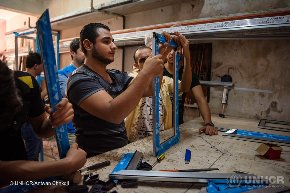 Syria. Livelihoods programme brings hope for future of Aleppo's returnees