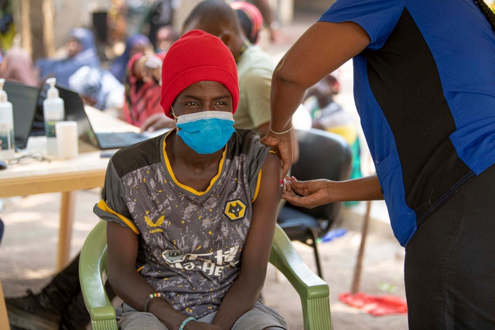 Kenya. COVID-19 Immunization in Kakuma Camp and Kalobeyei Settlement