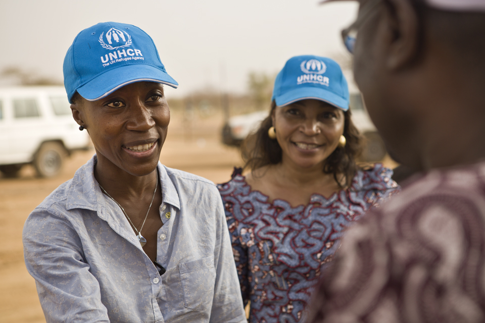 Burkina Faso / Rokia Traore in Goudoubo Refugee camp