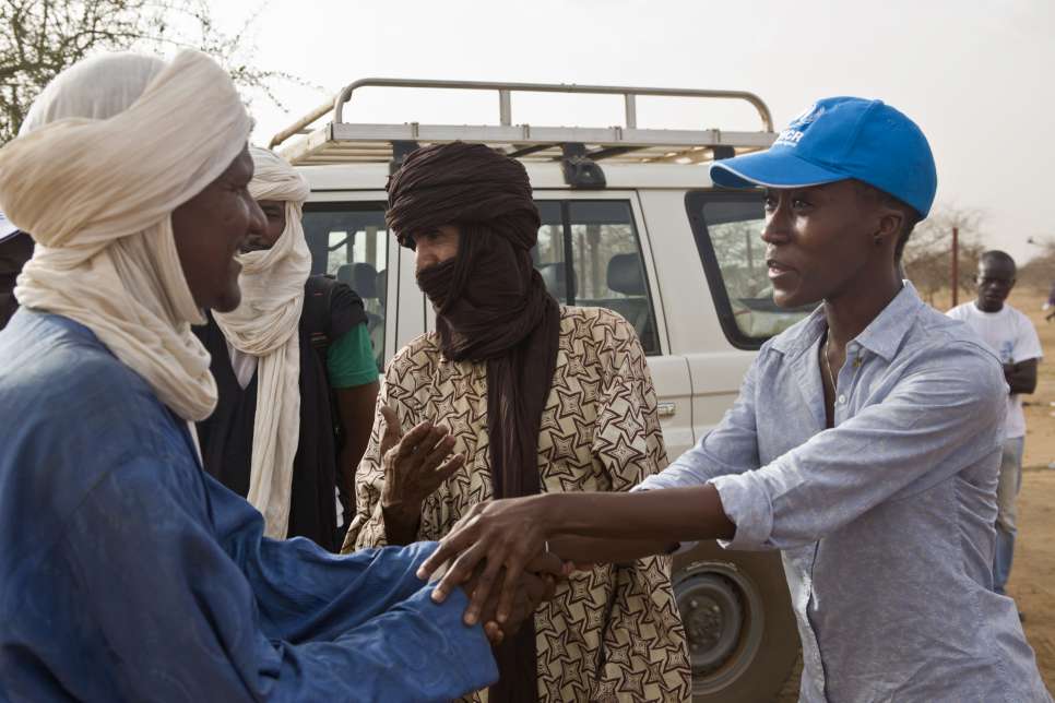 Burkina Faso / Rokia Traore in Goudoubo Refugee camp