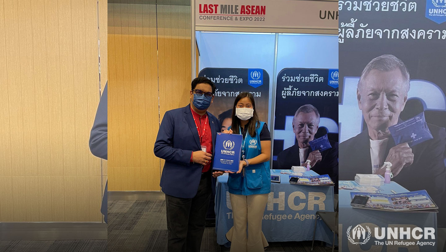 Last Mile Asean Conference & Expo 2022 at Bitec Bangna 1 – 2 March 2022 ©UNHCR