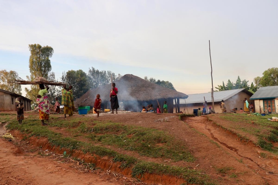 Une photo datant de 2018 d'un site pour personnes déplacées à Drodo, dans le territoire de Djugu, où une attaque meurtrière a été menée à la fin de l'année dernière. 