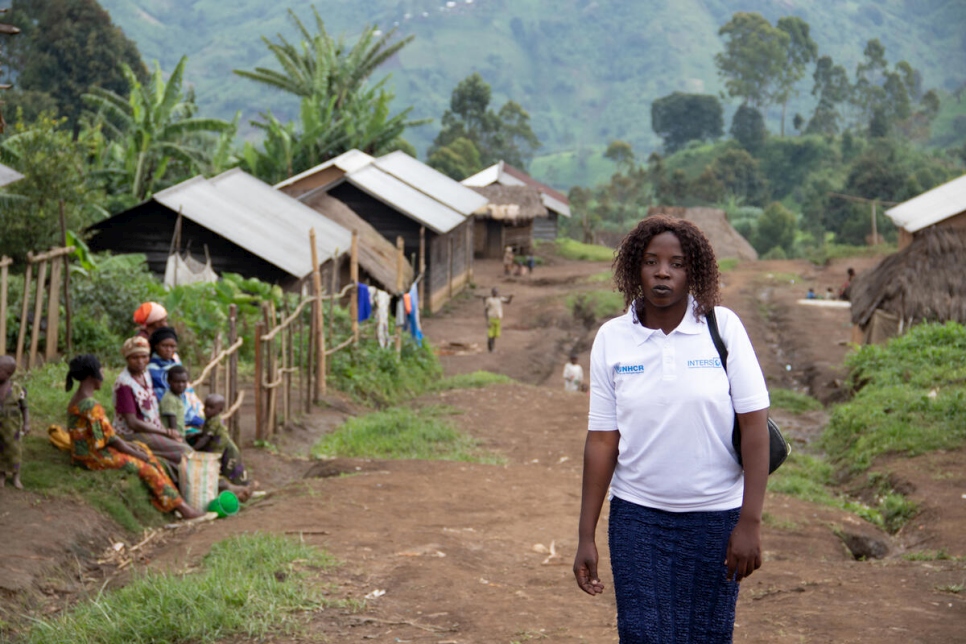 Democratic Republic of the Congo. Protection monitors provide a lifeline for survivors of violence