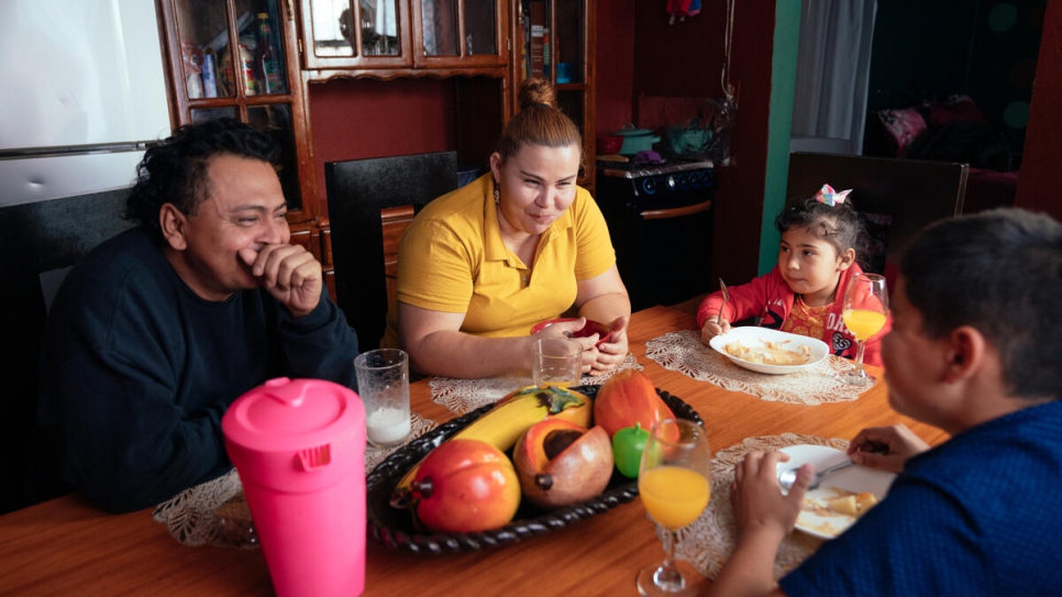 Après le traumatisme subi, la famille est plus unie que jamais.