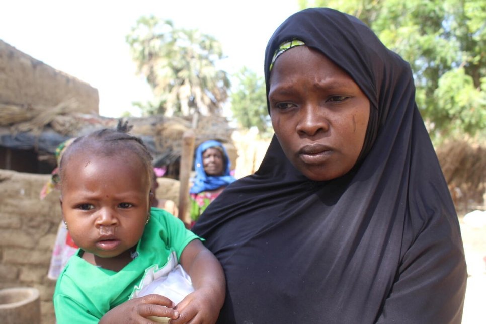 Niger. Fleeing violence