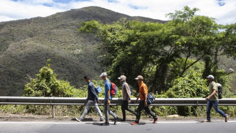 Colombia. Venezuelans continue to make perilous journeys in search of refuge