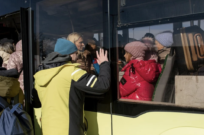 A month since the start of the war, almost a quarter of Ukraine’s population are displaced