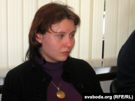 Russian human rights activist Viktoria Gromova