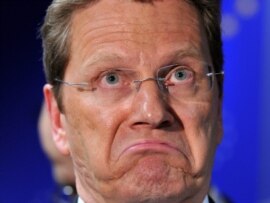German Foreign Minister Guido Westerwelle