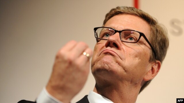 German Foreign Minister Guido Westerwelle