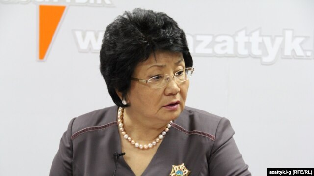 Former Kyrgyz President Roza Otunbaeva