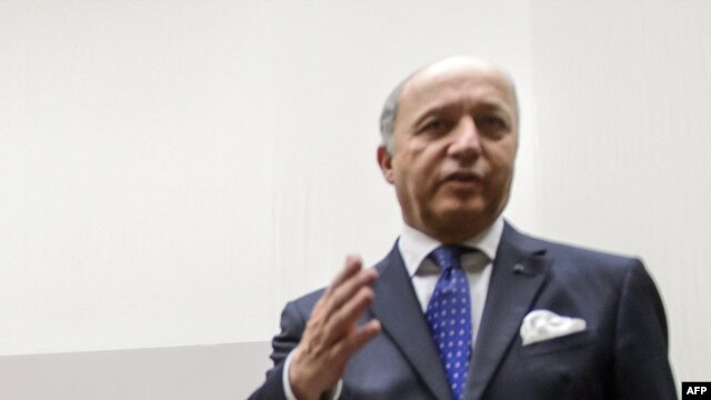 French Foreign Minister Laurent Fabius