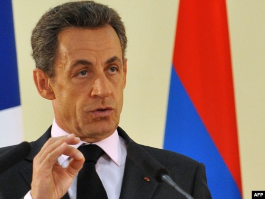 French President Nicolas Sarkozy