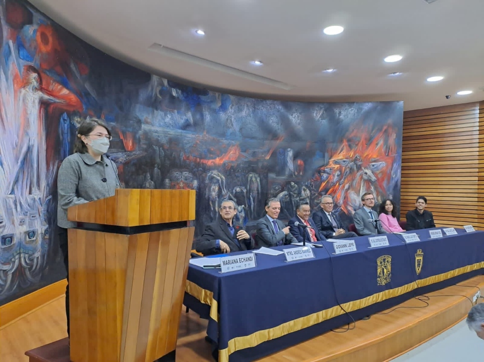 Ceremonia por el 30 aniversario del Programa DAFI de becas universitarias para personas refugiadas.