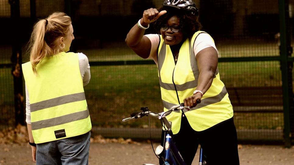 The Bike Project women's cycling group