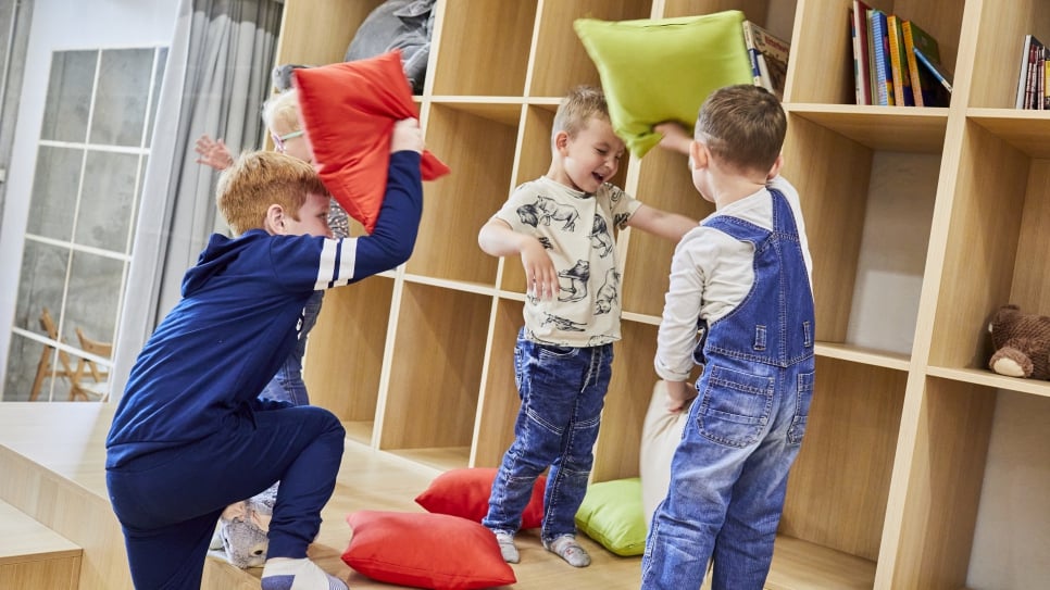 The community centre provides children with a place to play and chat, or just to "sit in a corner and stay there quietly", says its founder Melania Medeleanu. 