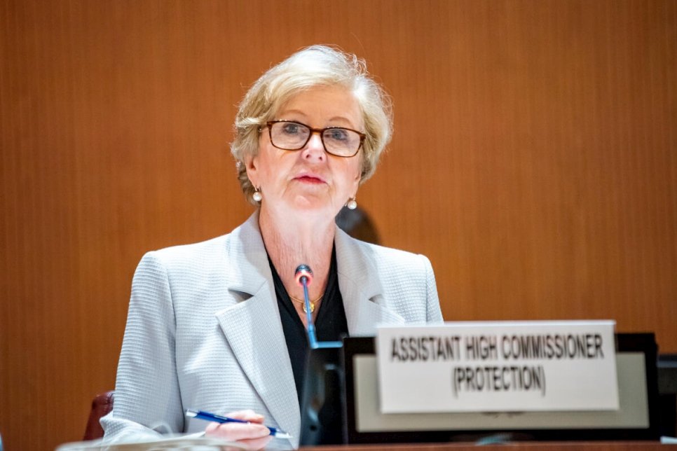 Switzerland. UNHCR's Assistant High Commissioner for Protection addresses Excom 2022