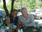 UNHCR Goodwill Ambassador Barbara Hendricks and UN High Commissioner for Refugees Ruud Lubbers in East Timor, in May 2002. Hendricks sang "O Freedom" at the celebration of the country's independence. "I am here to celebrate the triumph of those East Timorese people who ended centuries of colonisation in a tremendous spirit of reconciliation and peace."