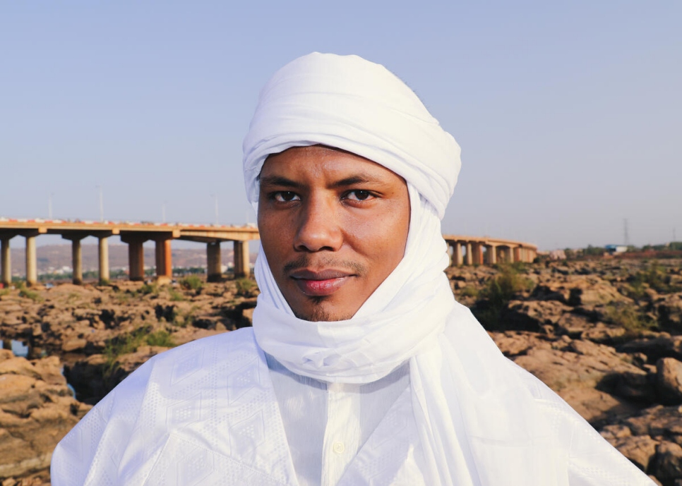 Mali. Mohamed, a Malian returning refugee