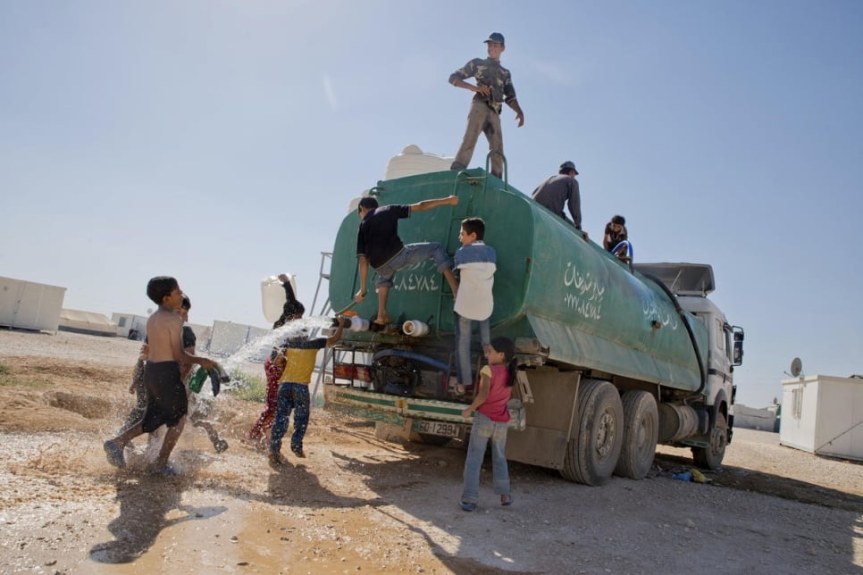 Jordan. Refugee camp to boom town