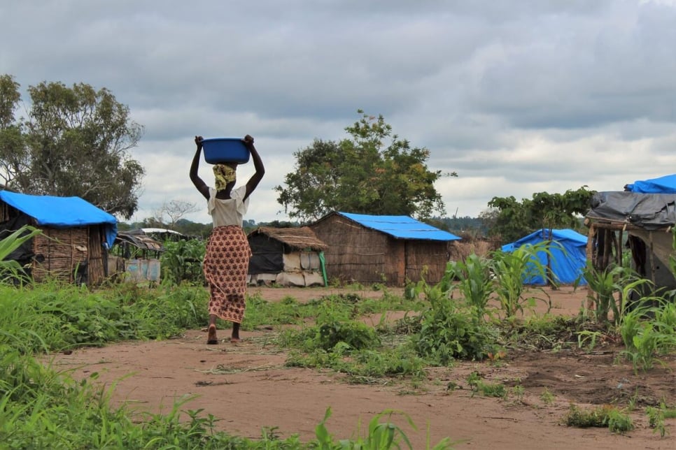 Mozambique. Internally displaced in Mueda