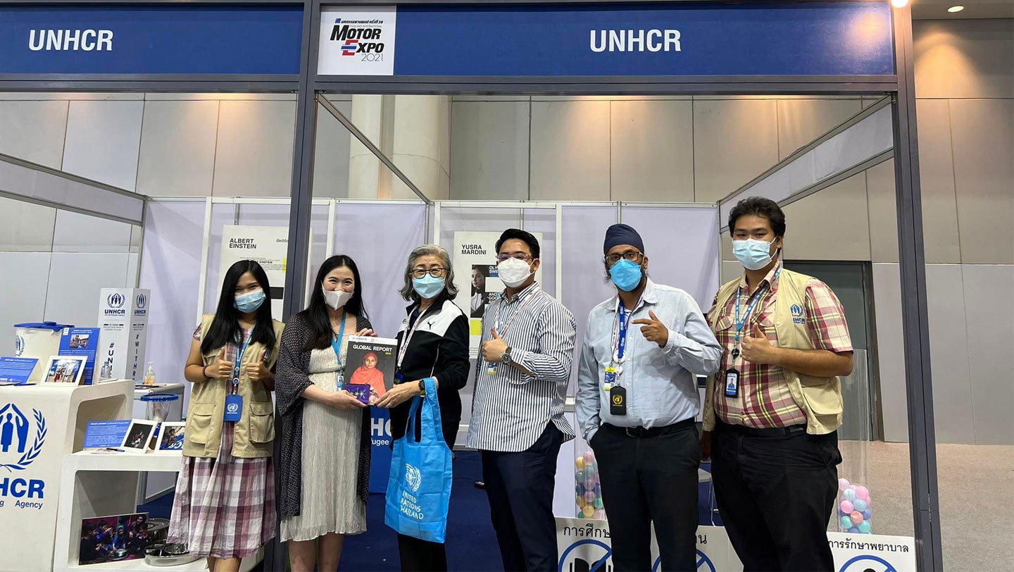 Motor Expo 2021 at Impact, Muang Thong Thani 1 – 12 December 2021 ©UNHCR