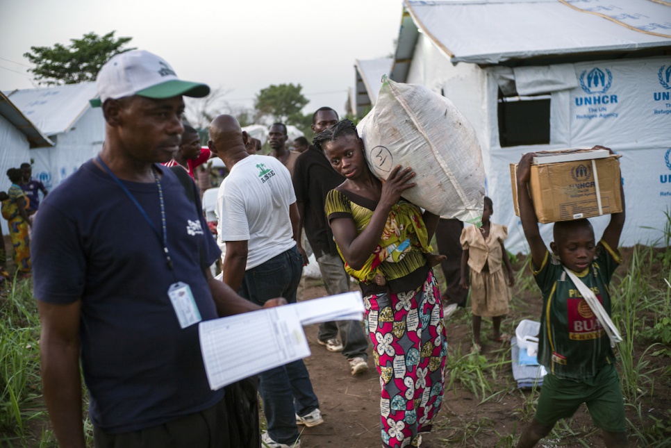 Tatiana's family fled fighting in the Central African Republic. They arrived in Bili camp, in the Democratic Republic of the Congo, after six months at a settlement near the border.