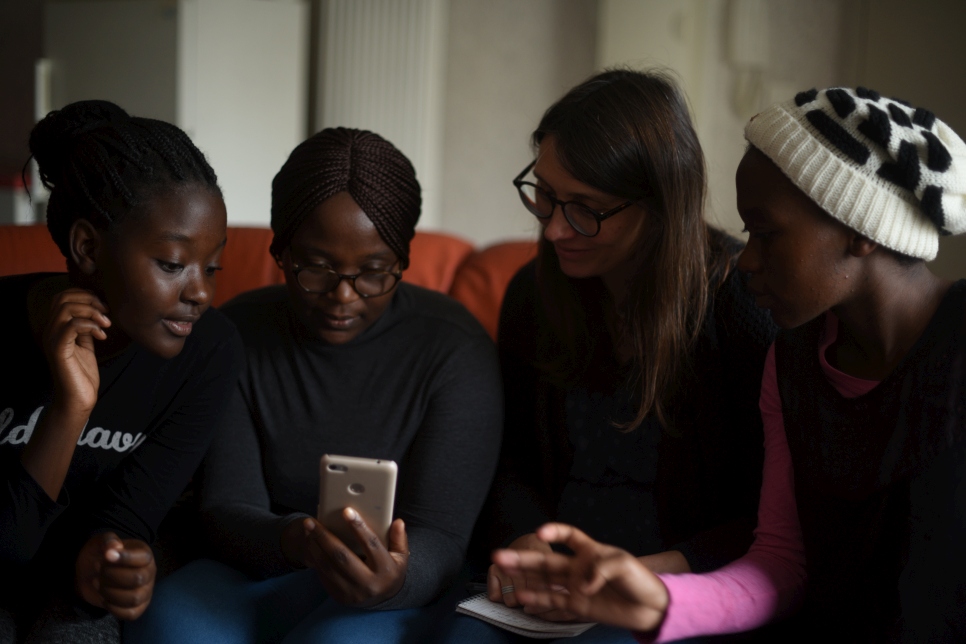 Grace, 30, was kidnapped at a checkpoint, separated from her two daughters and kept prisoner in eastern Democratic Republic of the Congo in 2012. Her daughters were just seven and 11 years old. After a few weeks, she escaped and found temporary shelter near Goma. She searched for her daughters and heard that they were alive in Zambia. To get them back, Grace knew she first had to stay alive, so she fled to France in 2015. Then came the long wait, financial struggles and administrative processes. It took five years for the family to be reunited, along with a new little brother Abel Sila, in the historic French city of Dijon, where they are finally beginning life again.