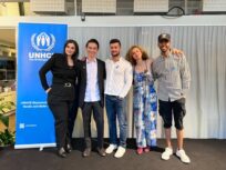 På Världsflyktingdagen gav UNHCR scenen till fem unga talare med flyktingbakgrund