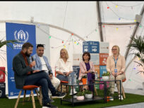 Pabėgėlius, kurie „pasiliko“, UNHCR atvežė į festivalį „Būtent!“