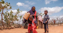 Providing water, food and shelter for people displaced on the Horn of Africa