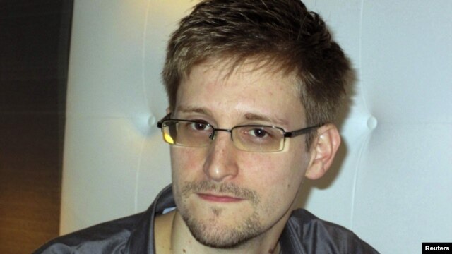 Former U.S. intelligence contractor Edward Snowden