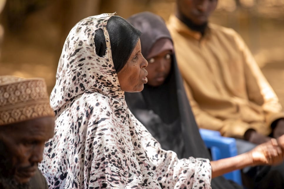 Kenya. New arrivals in Dadaab