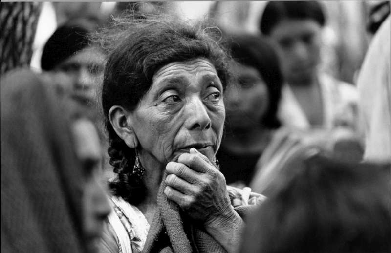 A cycle of repression and violence engulfed Central America in the 1980s and more than 300,000 people, including this Guatemalan woman in Mexico, received assistance.
