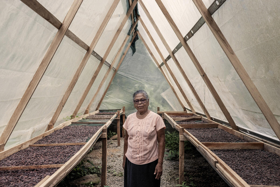 Vicenta González, ganadora del Premio Nansen de ACNUR para las Américas.