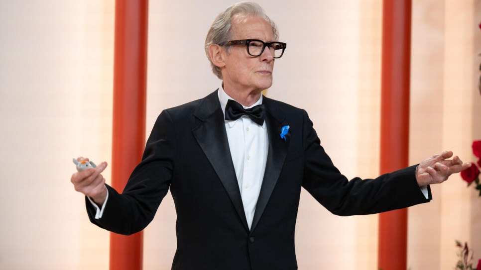 Oscar® nominee Bill Nighy arrives on the red carpet of the 95th Oscars® at the Dolby® Theatre at Ovation Hollywood on Sunday, 12 March 2023.